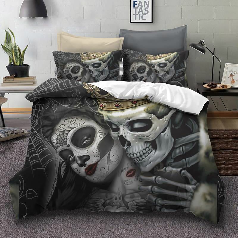 sugar skull bedding uk