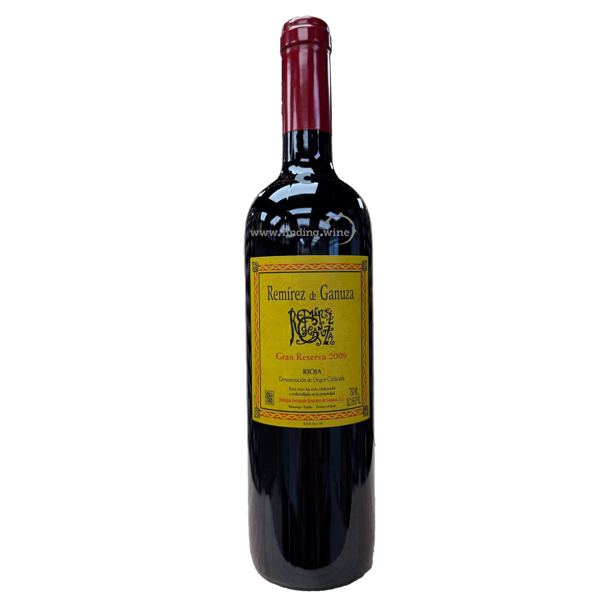Bodegas Fernando Remirez de Ganuza - 2009 - Reserva - 750 ml.