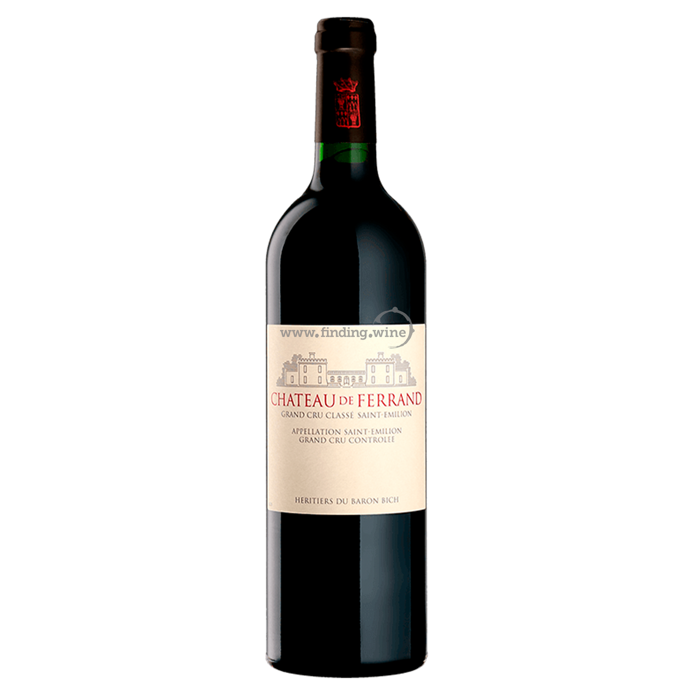 Chateau de Ferrand - 2018 - Chateau de Ferrand - 750 ml. - Bordeaux ...