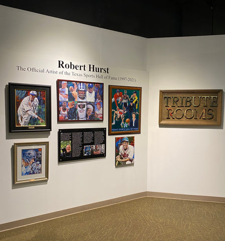 Robert Hurst's tribute at the Texas Sports Hall of Fame