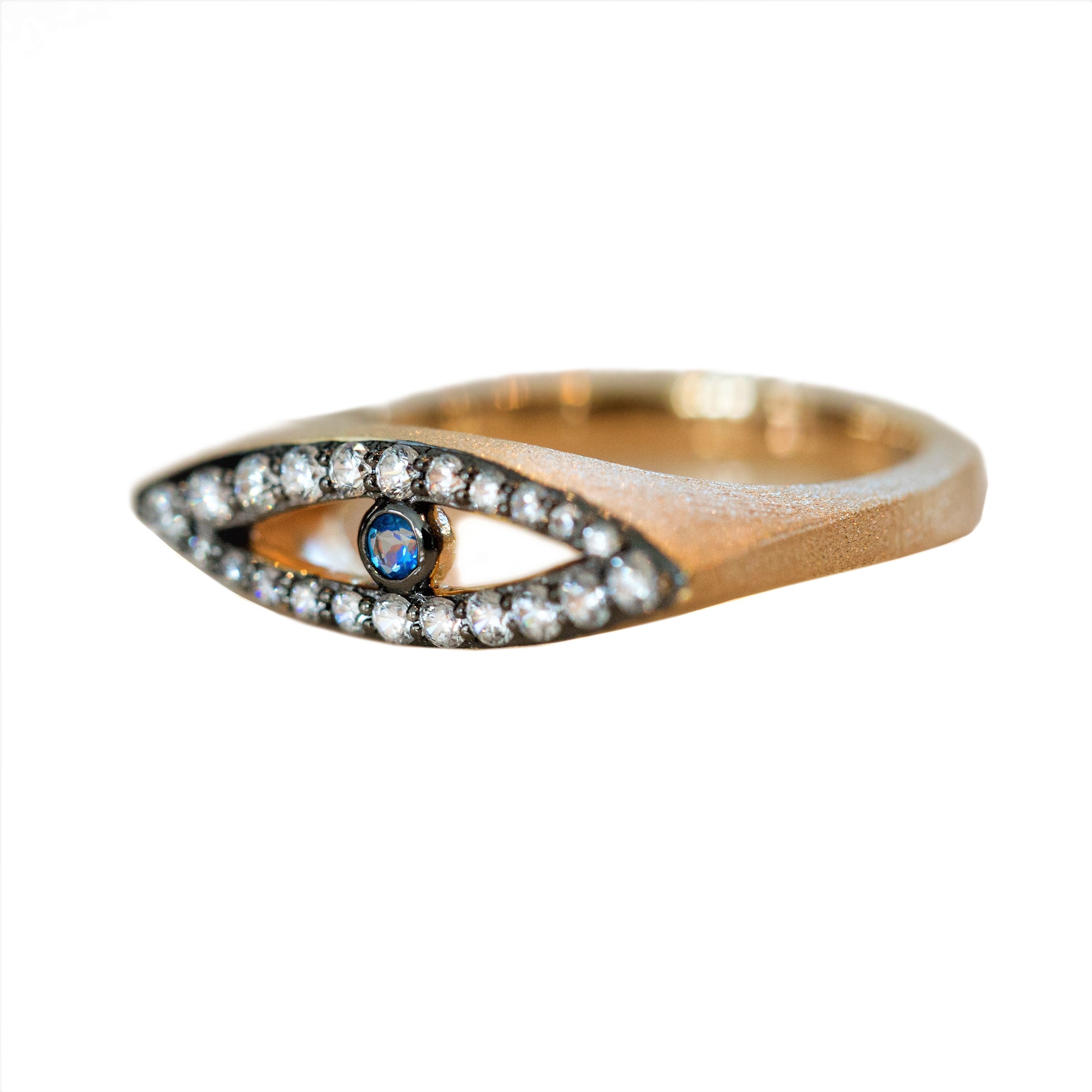 The Protective Eye Vermeil Gold Ring - 6