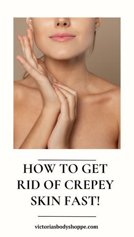 How To Get Rid Of Crepey Skin Fast!