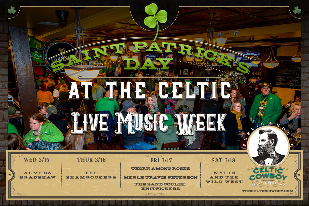 St Paddys Day Celebration at the Celtic Cowboy in Great Falls MT