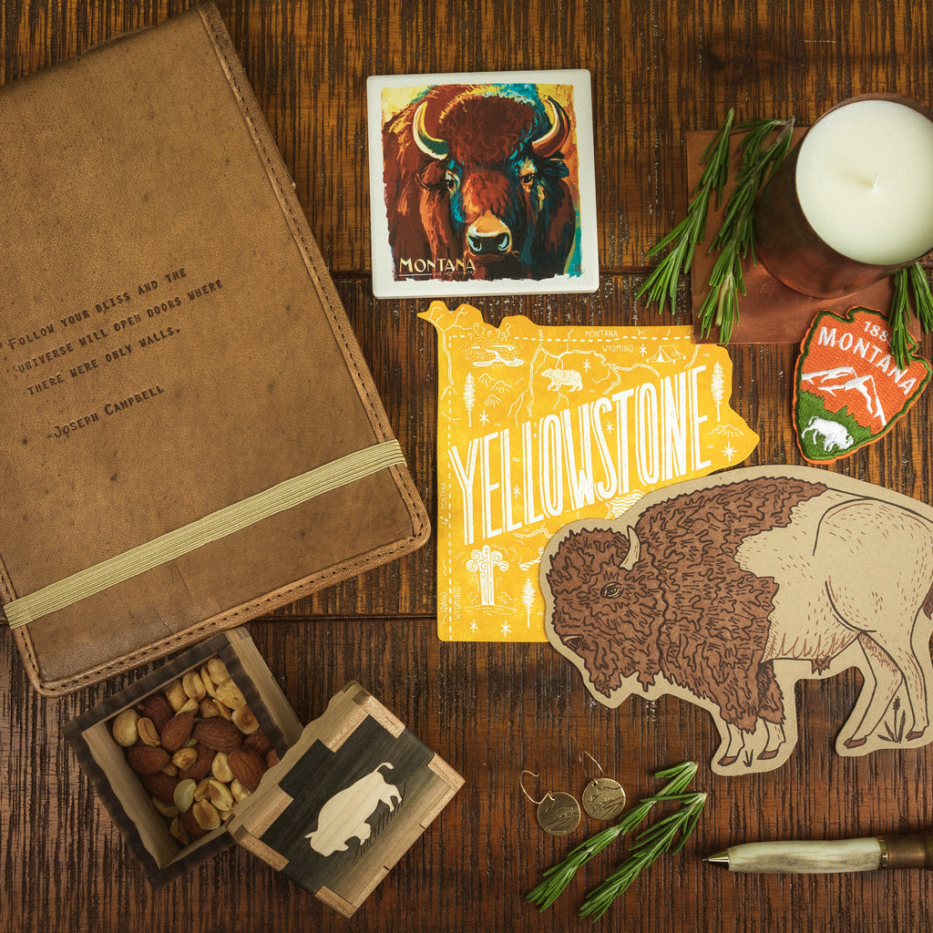Bison Flat Lay