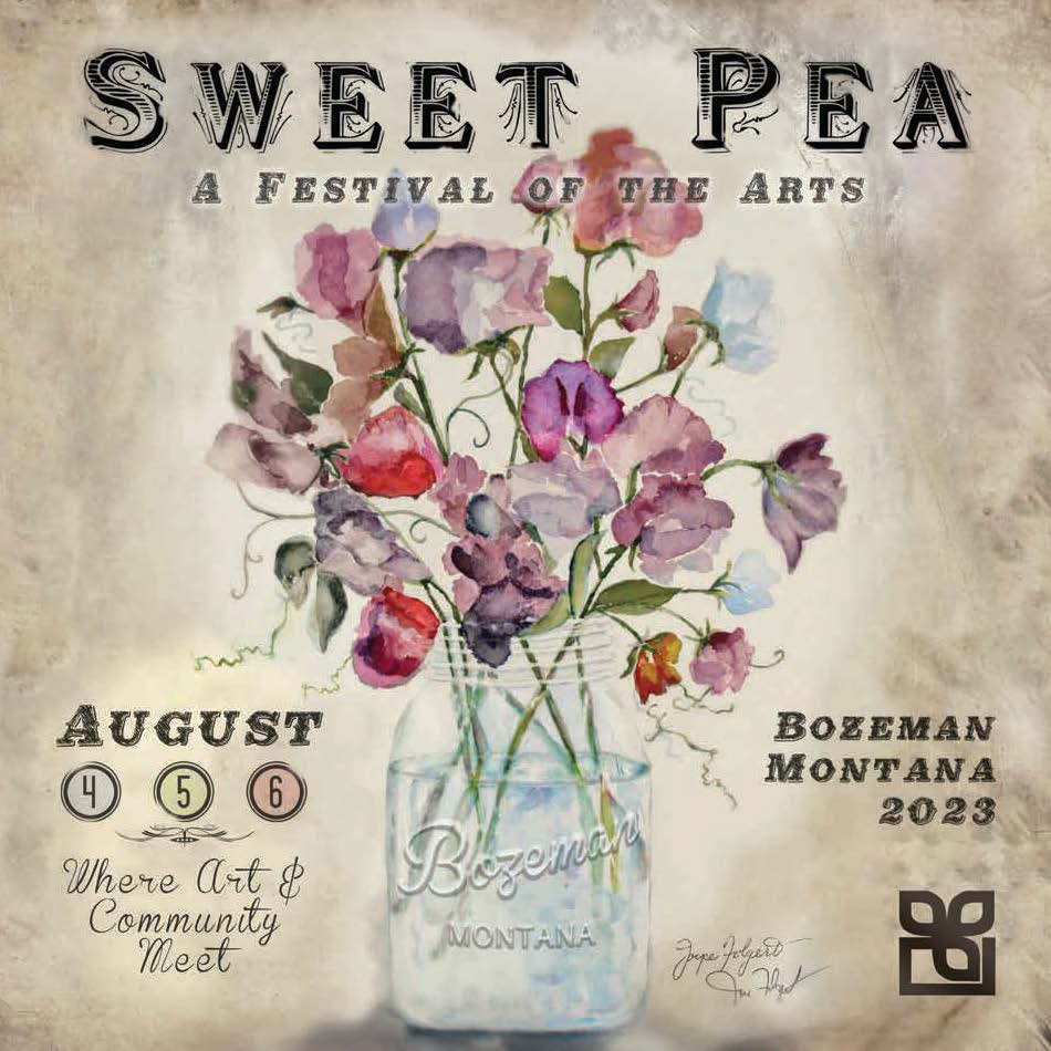 Sweet Pea Festival Official Poster 2023