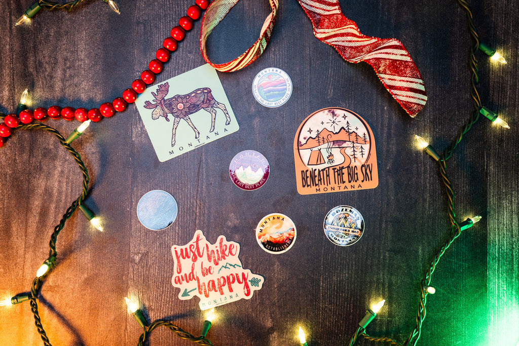 Montana Stickers for Stocking Stuffers