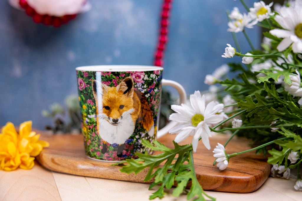 Garden Fox Mug in a Gift Box by Paperproducts Design