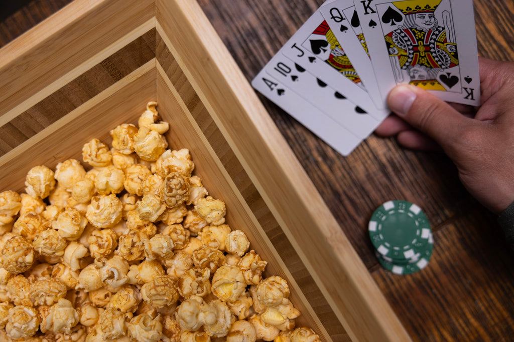 Gourmet Popcorn Hammonds Candies for your At-Home Poker Night