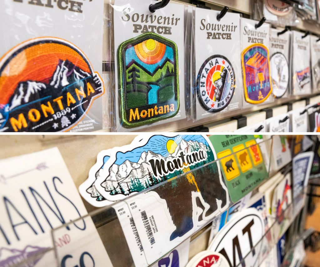 Patches and stickers montana gift corral