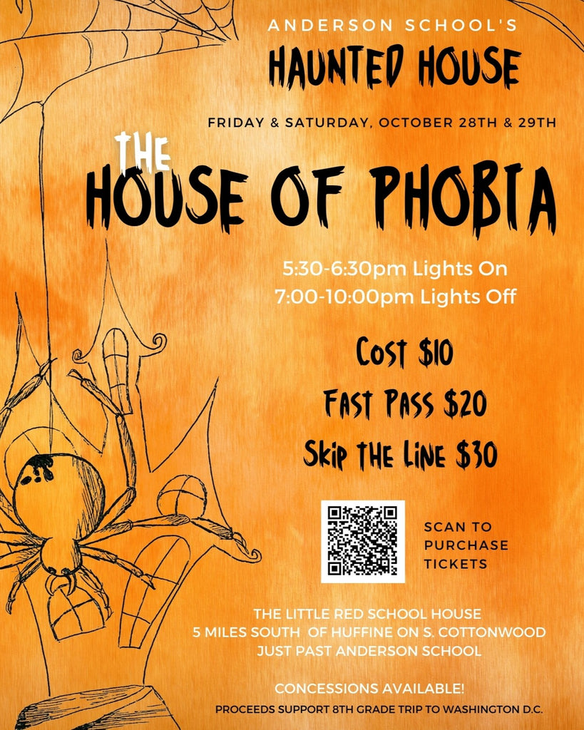 Anderson School Haunted House of Phobias 2022