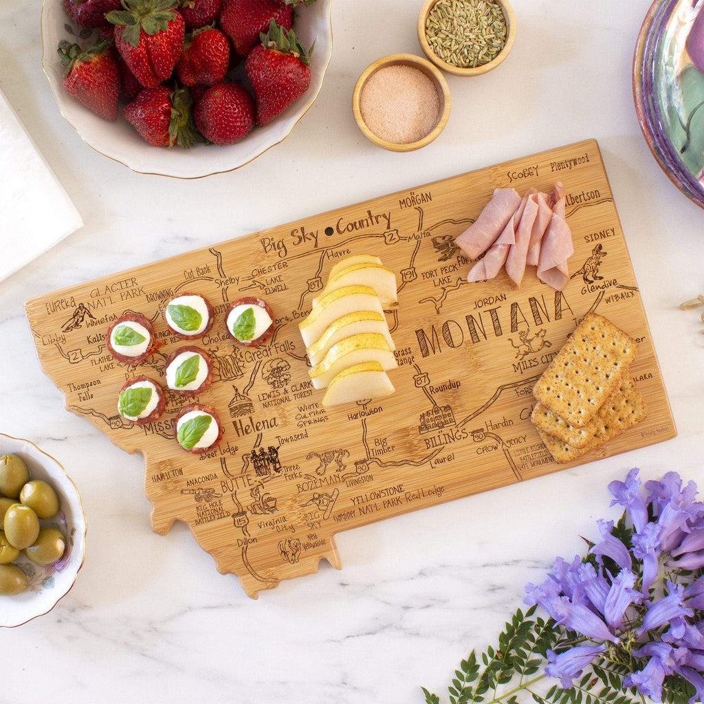 Montana Destination Cutting Board by Totally Bamboo