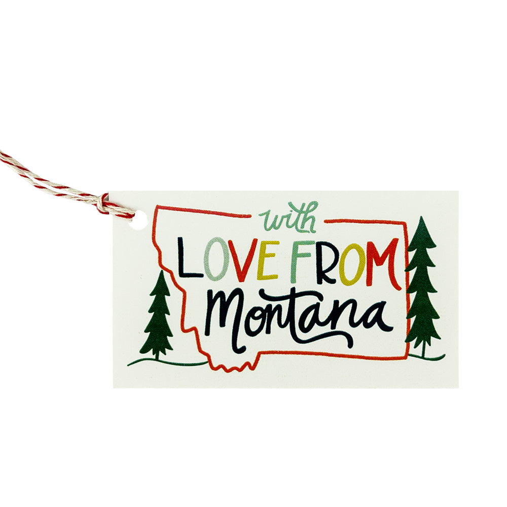 Love Montana Tag by KTF Designs Montana Gift Corral