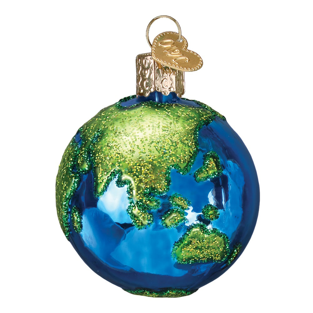 Earth Christmas Ornament by Old World Christmas Montana Gift