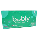 Bubly Sparkling Water, Watermelon Flavor 12 oz (8 pack) Cans