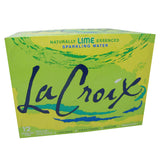 La Croix, Naturally Lime EssencedSparkling Water, 12 oz 12 OZ (8 Pack)