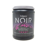 Folgers Noir Smoky Midnight 100% Arabica Coffe Dark Roast Ground, 10.3 oz - theLowex.com