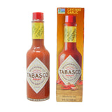 Tabasco Cayenne Garlic Flavor Pepper Hot Sauce 5 FL OZ (148mL)