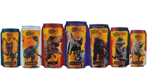 Dr Pepper, Jurassic World Limited Edition, Collection