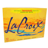 La Croix, Naturally Tangerine Essenced, Sparkling Water 12 OZ (12 Pack)