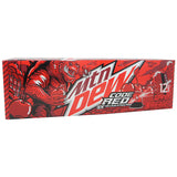 Mountain Dew Code Red, with a Rush of Cherry Flavor, with Other Natural Flavors (12 pack)