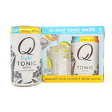 Q Light Tonic Water, Made to Mix, Non-Alcoholic, 4-Can Pack, 7.5 FL OZ Cans (30 FL OZ Total)