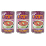 Amy's Organic Meatless Chili Black Bean, Low Fat Mediun Heat, 15 oz Cans