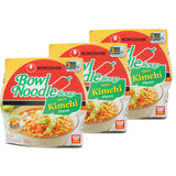 Nongshim, Bowl Noodle Soup, Spicy Kimchi Flavor, 3.03 oz (3 Pack)