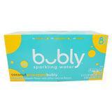 Bubly Sparkling Water, Coconut Pineapple Bubly, 12 OZ (8 pack)