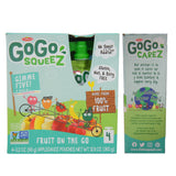 GoGo Squeez, Give Me Five Made From 100% Fruit, Fruit On The Go, 3.2 oz (4 pouches) (2 pack)