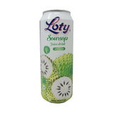 Loty Soursop, Juice Drunk, With Pulp, Natural and Real Juice 16.57 FL OZ