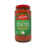 Mezzetta Family Co, Artisan Ingredients, Whole Garlic & Sweet Basil Marinara, 24 oz