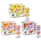 San Pellegrino Momenti Lemon & Red Raspberry - Clementine Peach - Pomegranate & Blackcurrant 11.5 fl oz Can (Six Pack)