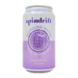 Spindrift Sparkling Water & Real Squeezed Fruit, Blackberry 12 oz (8 pack)