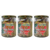 Talk o' Texas, Crisp, Okra Pickles, Hot, 16 oz