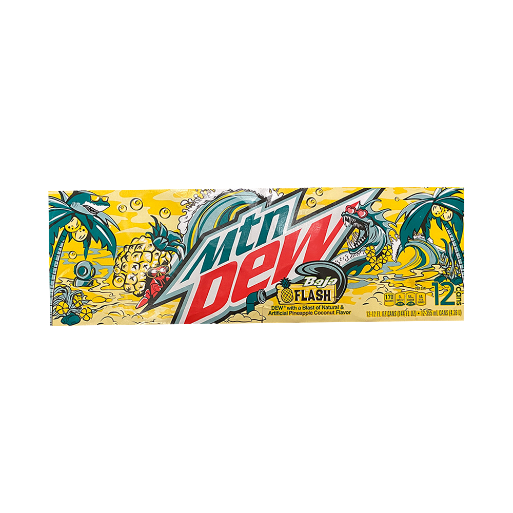 theLowex.com - Mountain Dew Baja Flash, Natural and Artificial ...