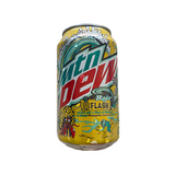 Mountain Dew Baja Flash, Natural and Artificial Pineapple Coconut Flavor, 12 FL OZ, 12 Pack