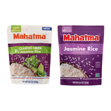 Mahatma Ready to Heat Jasmine Instant Rice, Original Jasmine Rice and Cilantro Limon Flavors, 8 oz Bag