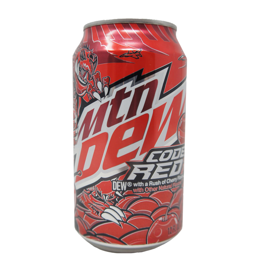 Thelowex Com Mountain Dew Code Red With A Rush Of Cherry Flavor With Other Natural Flavors 12 Pack