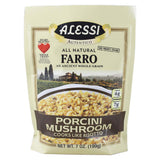 Alessi Risotto with Porcini Mushrooms, Cheese and Broccolini, or Farro con Porcini Mushrooms, 7 Ounce Packs of 3 or 6 Avaliable