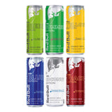 Red Bull Energizer Drink, Blueberry, Coconut Berry, Dragon Fruit, Kiwi Apple, Peach, Tropical, Winter edition 12 fl oz, 8-pack
