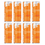 Red Bull Strawberry Apricot Energizer Drink, Summer Edition, 8.4 fl oz, (8 Pack)