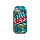 Mountain Dew Baja Blast, Natural and Artificial Tropical Line Flavor, 12 FL OZ, 12 Pack