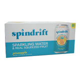 Spindrift, Sparkling Water, Real Squeezed Fruit, Pineapple 12 OZ (8 pack)