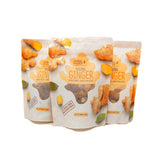 Nutty & Fruity Dried Young Ginger, Unsulfured and Uncrystallized, 3 Pack