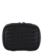 Nero - Bottega Veneta - VN Leather Cufflink Case - 0