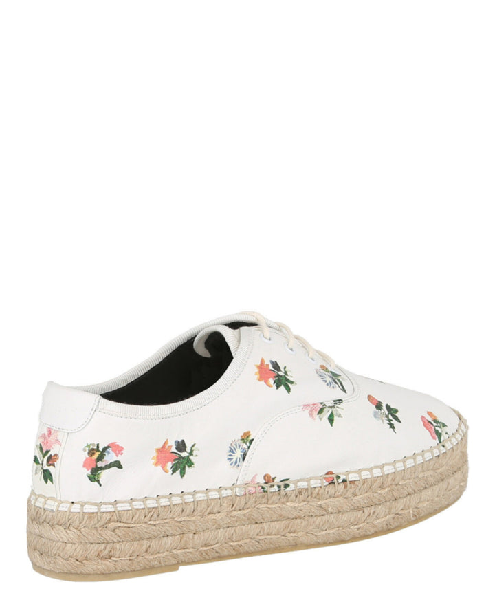 saint laurent floral espadrilles