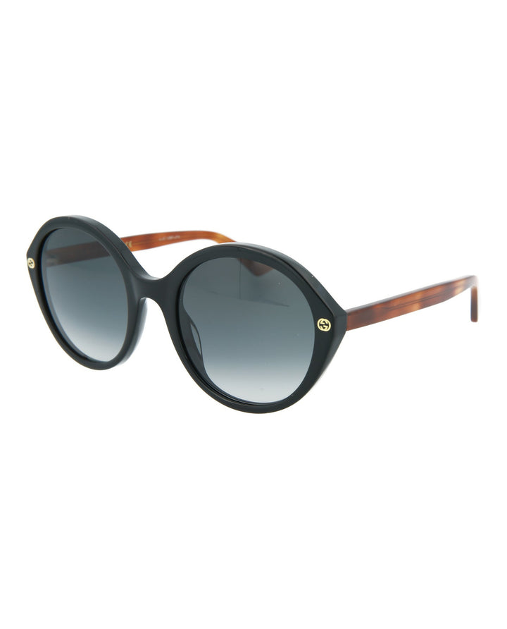 gucci round oval sunglasses