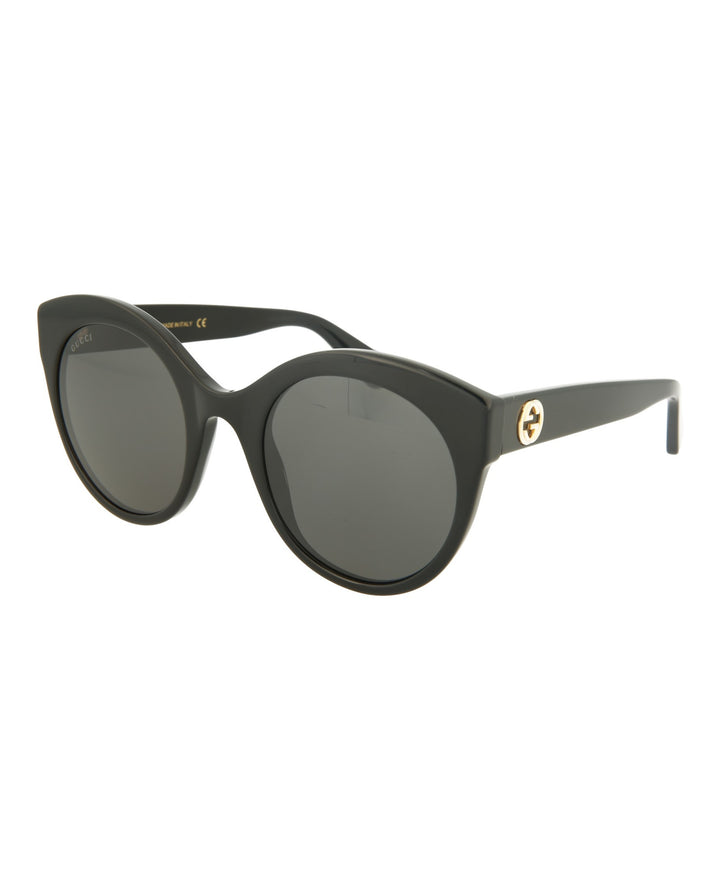 gucci round oval sunglasses