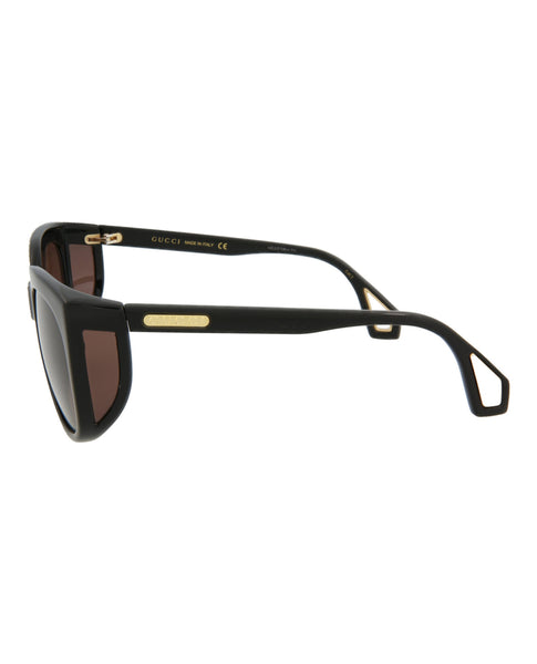 gucci square gg injected sunglasses