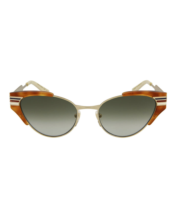 gucci cat eye tortoiseshell sunglasses